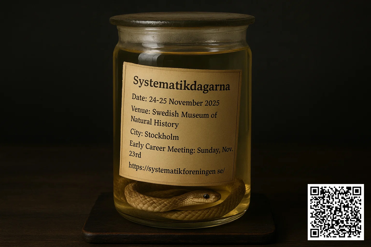 Registration for Systematikdagarna 2025